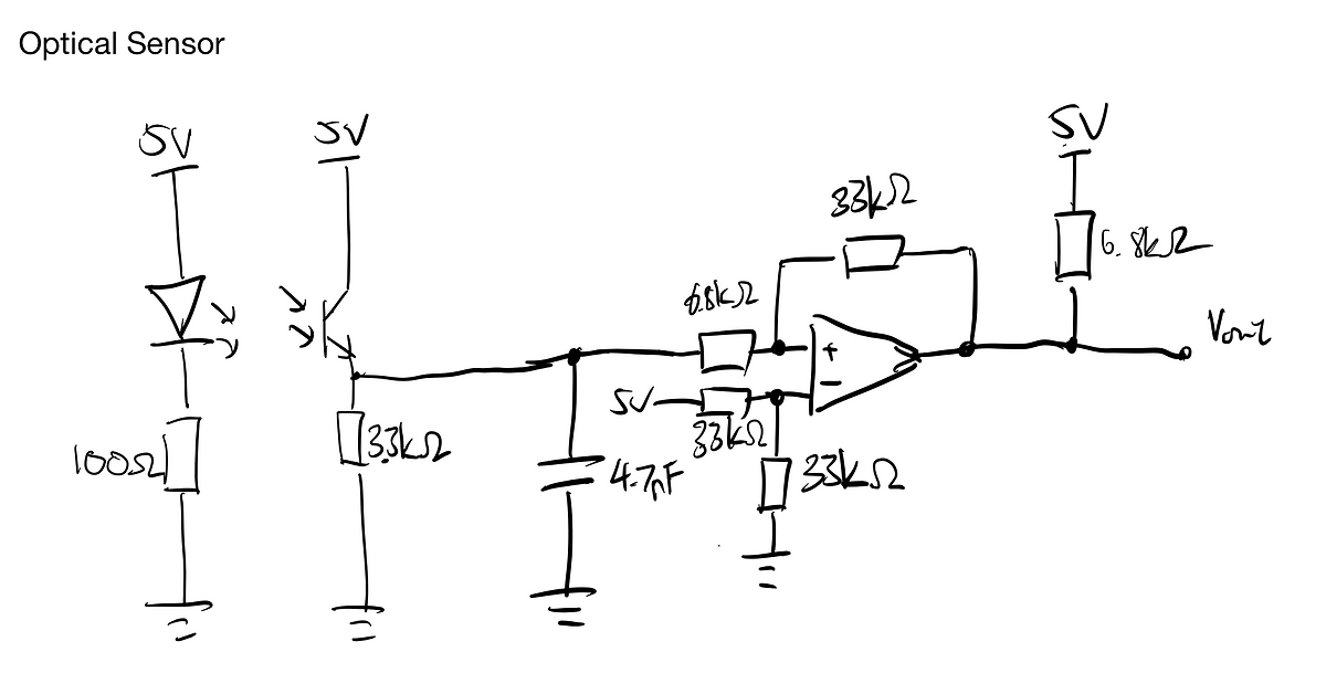 Optical sensor circuit